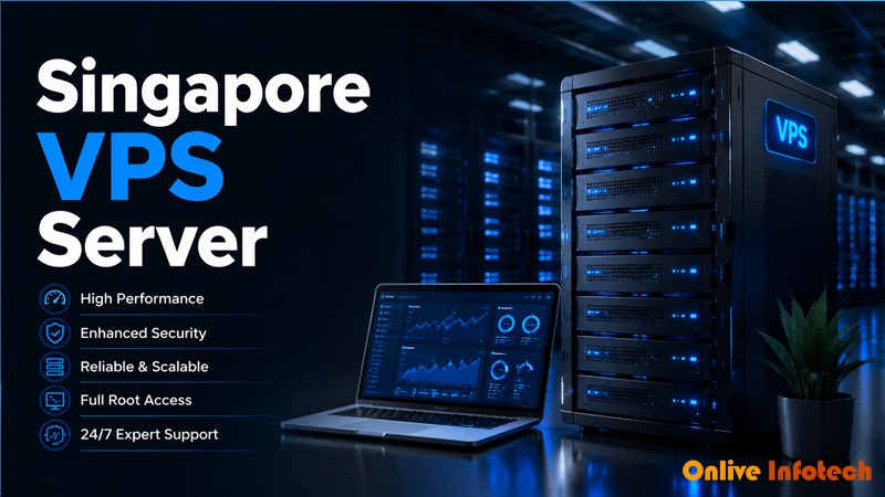 Get the Singapore VPS Server by OnliveInfotech
