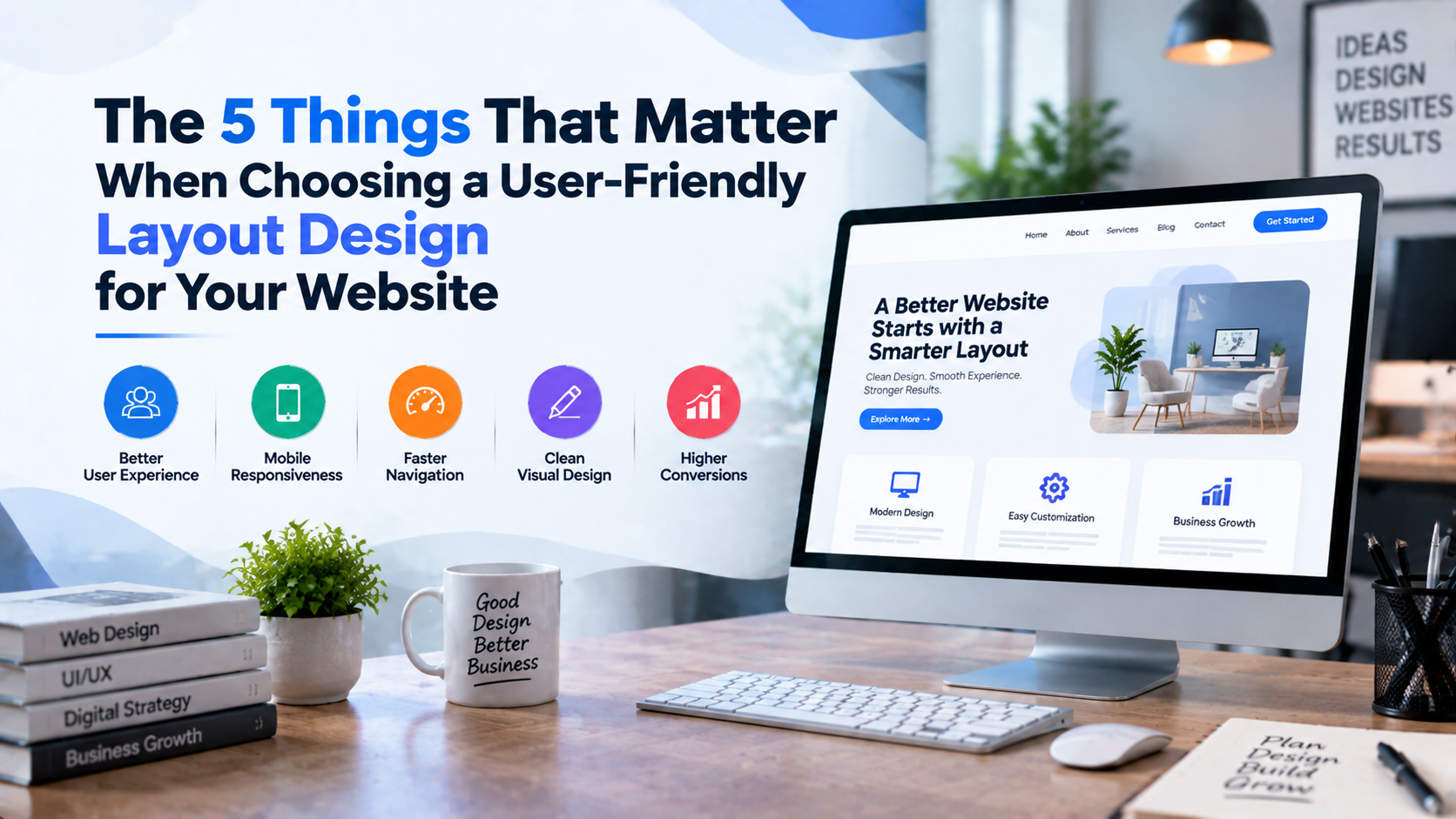The 5 Things That Matter When Choosing a User-Friendly Layout Design for Your Website