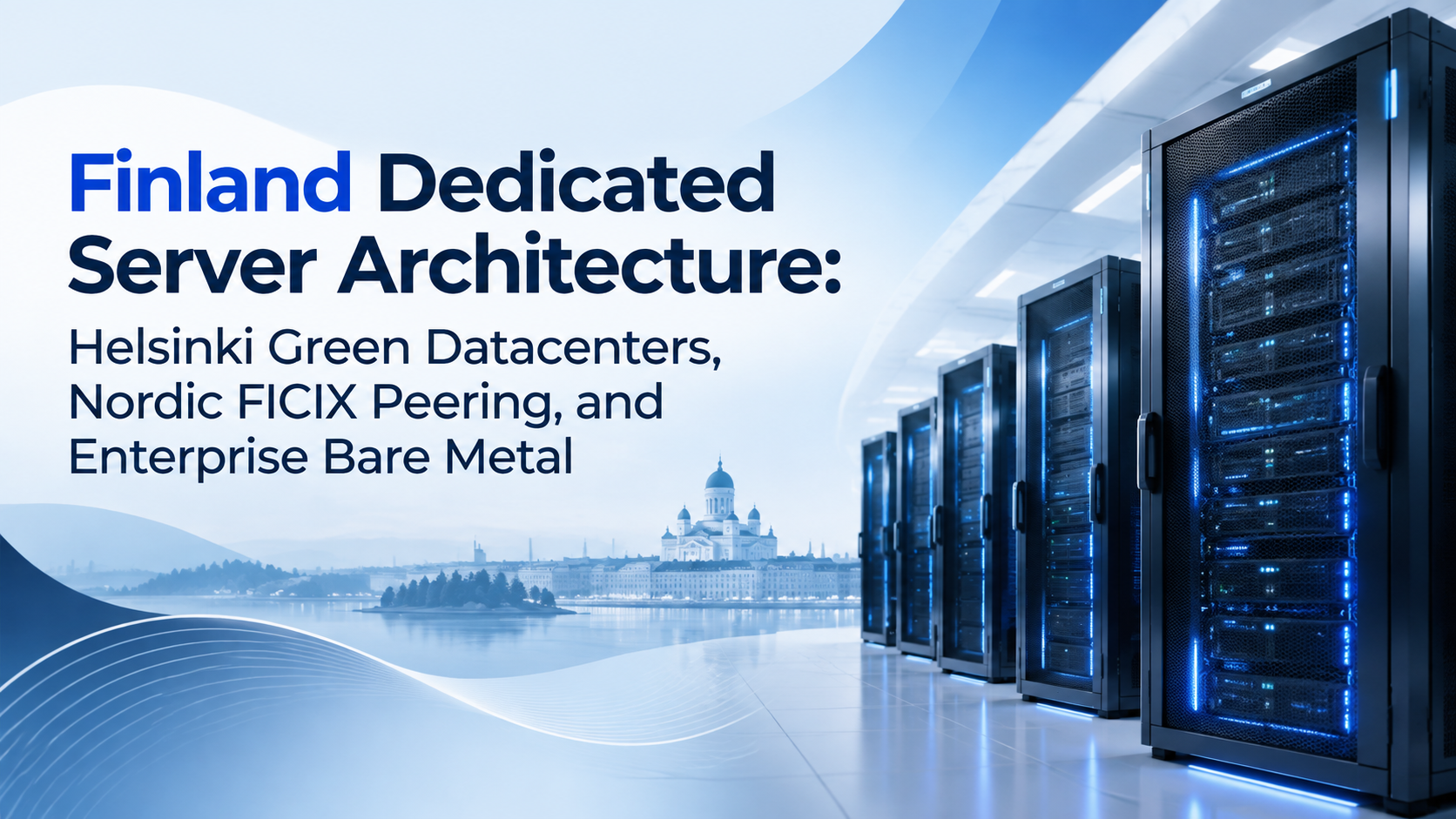Finland Dedicated Server Architecture: Helsinki Green Datacenters, Nordic FICIX Peering, and Enterprise Bare Metal