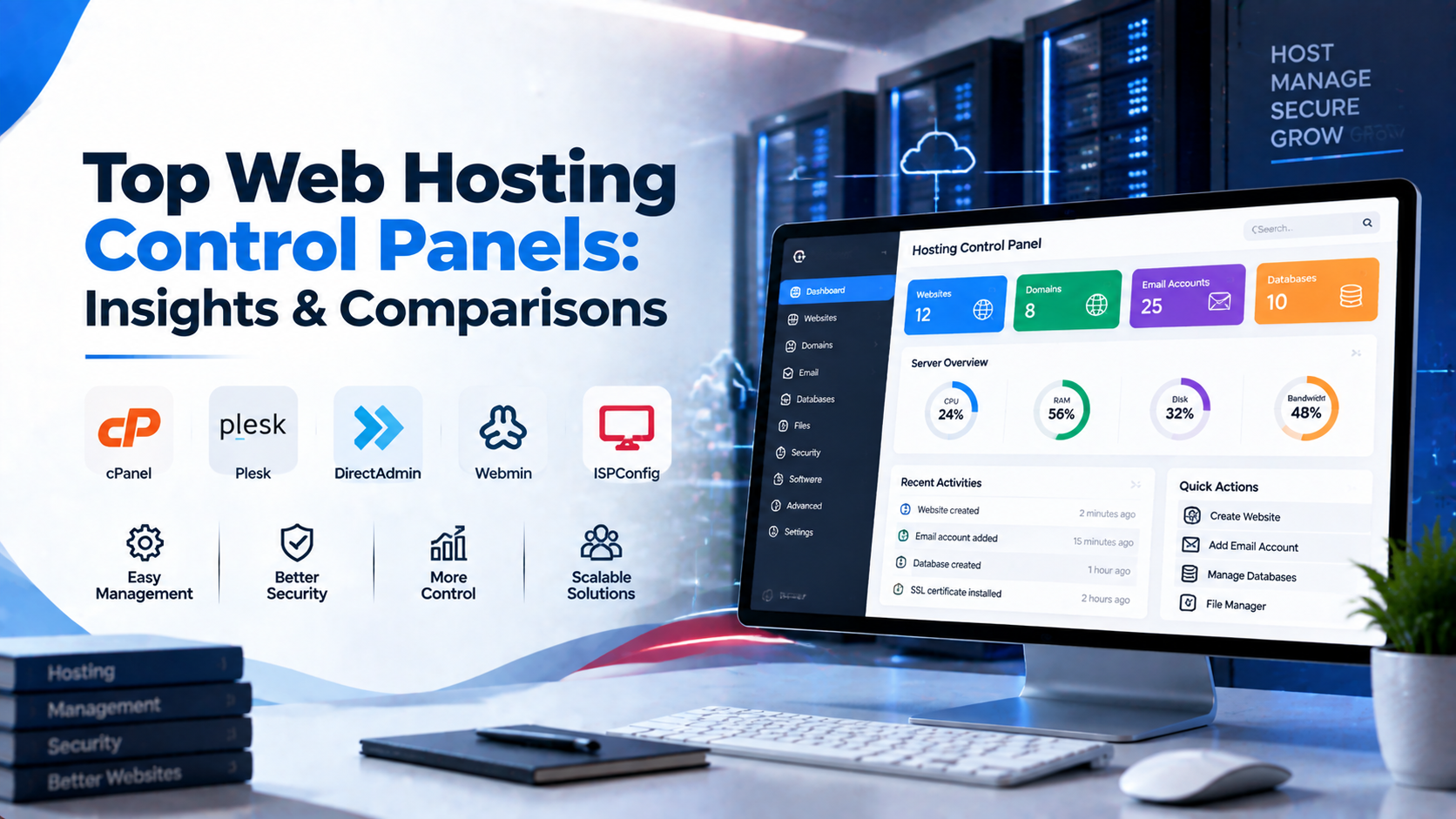 Top Web Hosting Control Panels: Insights & Comparisons