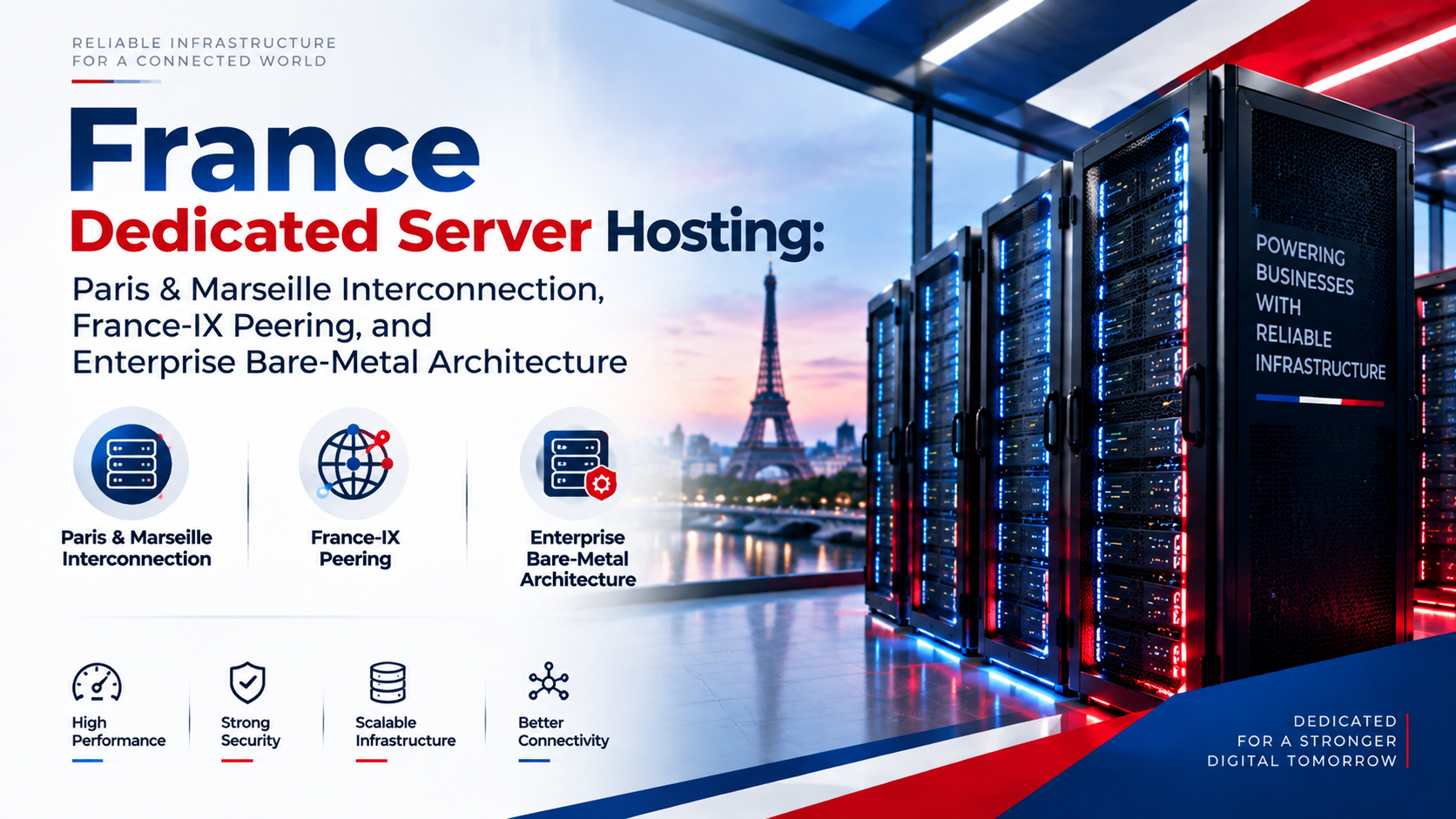 France Dedicated Server Hosting: Paris & Marseille Interconnection, France-IX Peering, and Enterprise Bare-Metal Architecture