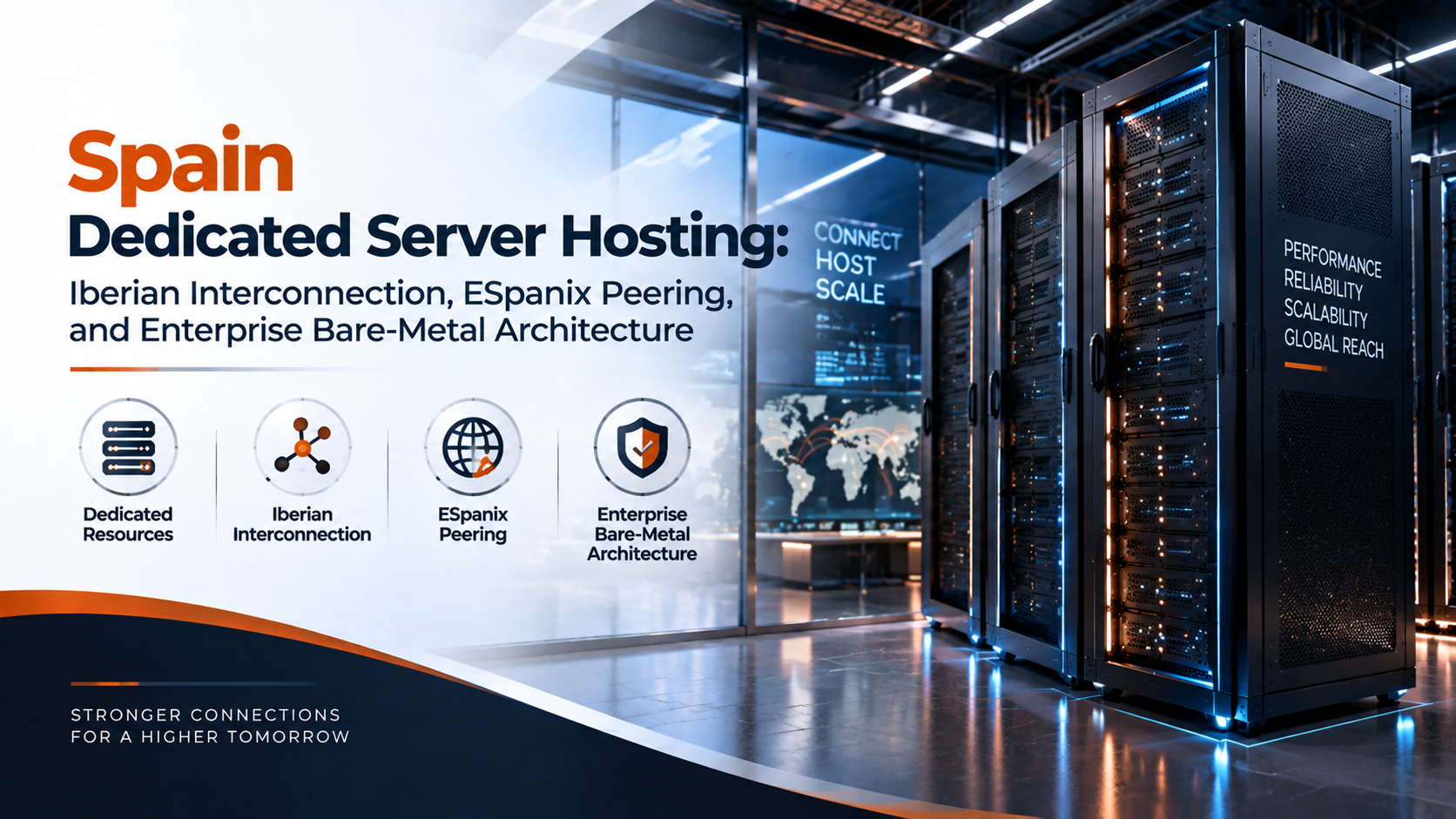 Spain Dedicated Server Hosting: Iberian Interconnection, ESpanix Peering, and Enterprise Bare-Metal Architecture