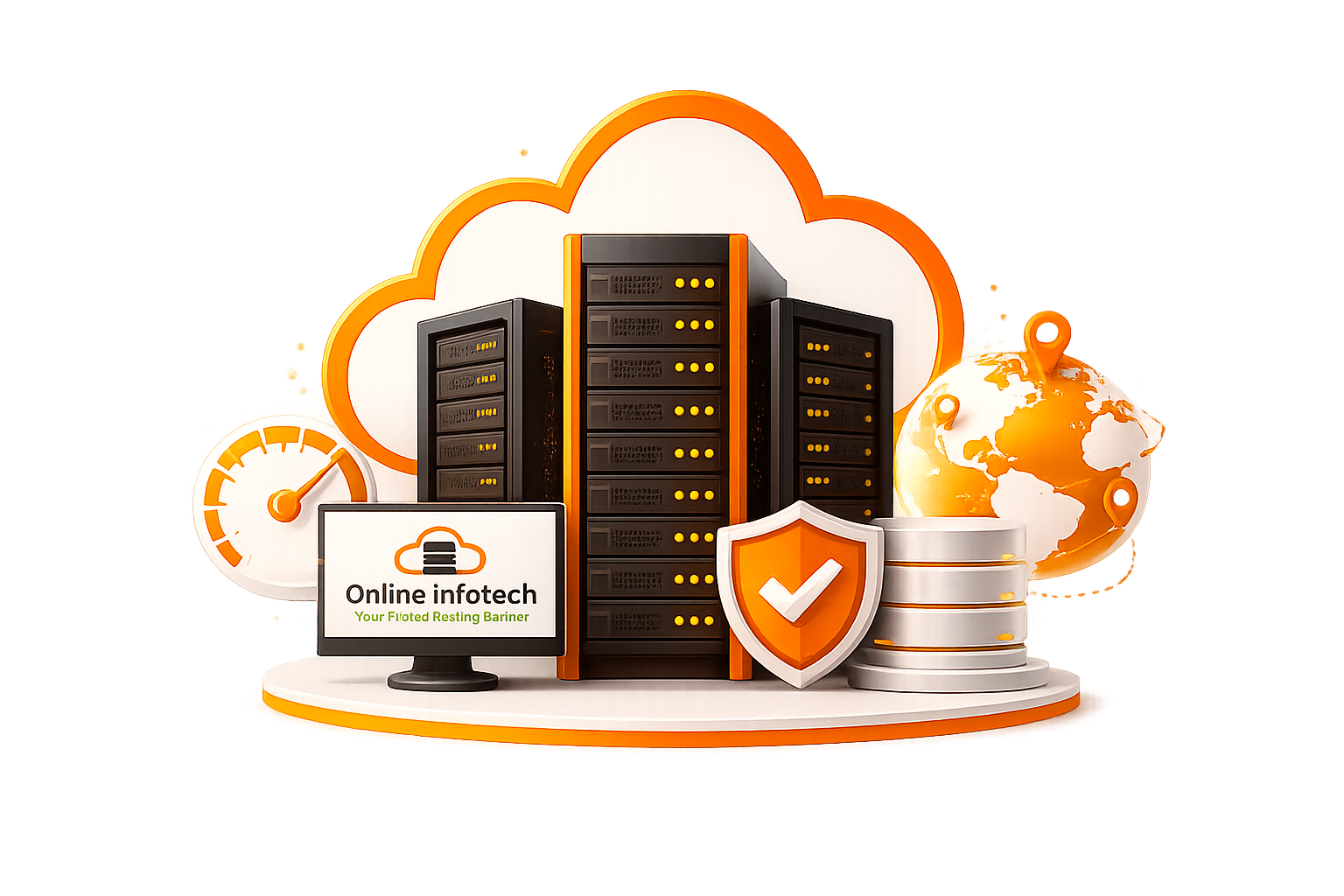 High performance VPS, cloud and dedicated server hosting infrastructure
