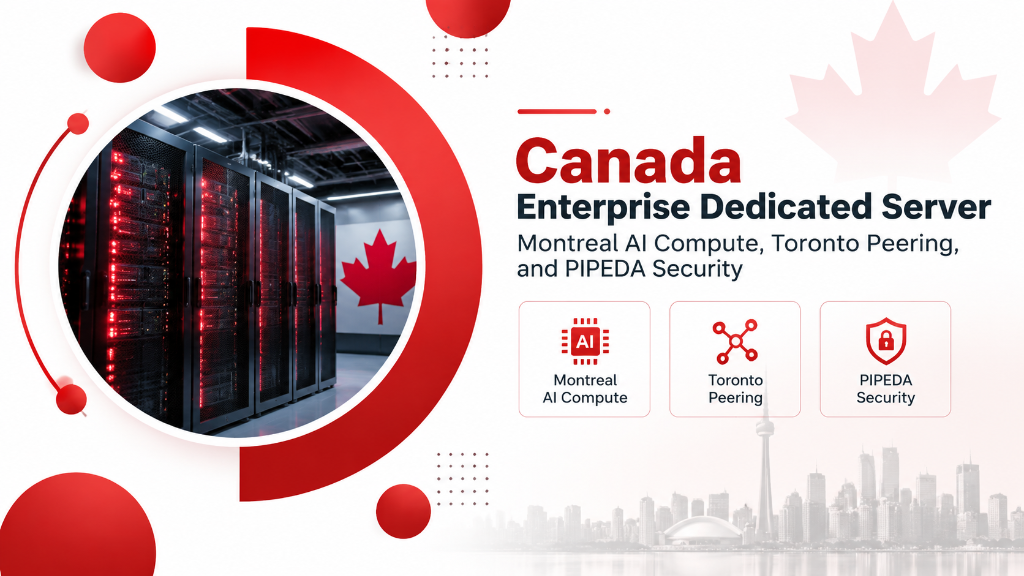 Canada Enterprise Dedicated Server: Montreal AI Compute, Toronto Peering, and PIPEDA Security