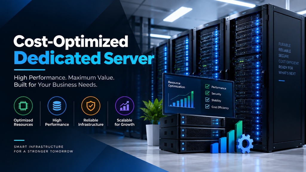 Cost-Optimized Dedicated Server: High Performance. Maximum Value. Built for Your Business Needs