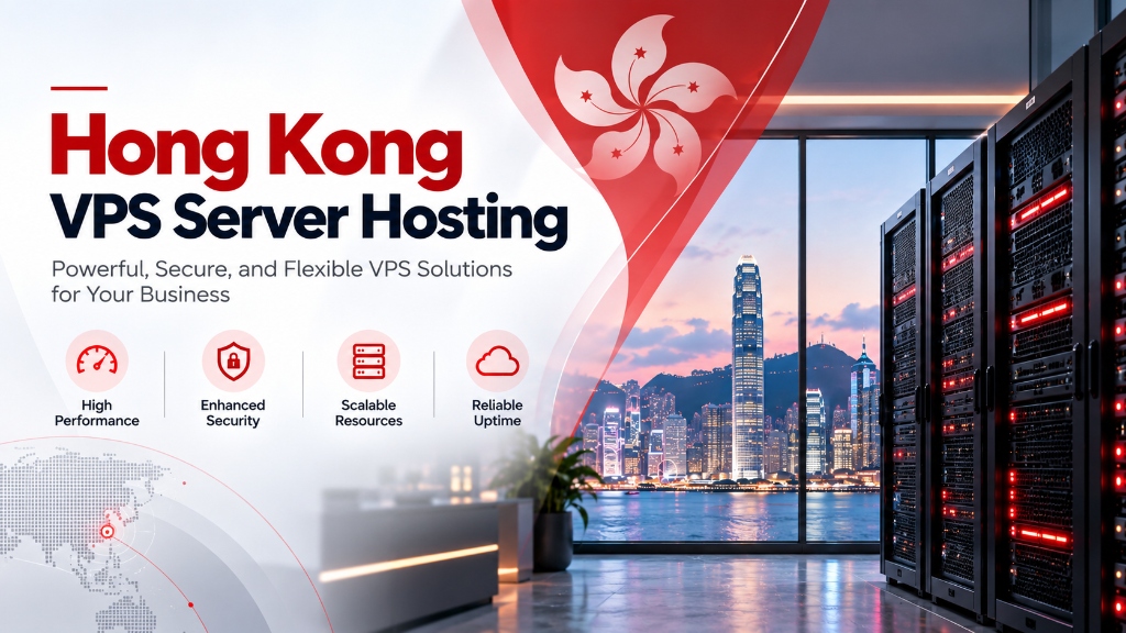 Hong Kong VPS Server Hosting: Powerful, Secure, and Flexible VPS Solutions