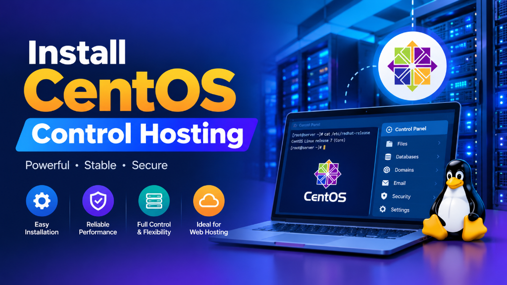 Install Centos Control Hosting Solutions | Onlive Infotech