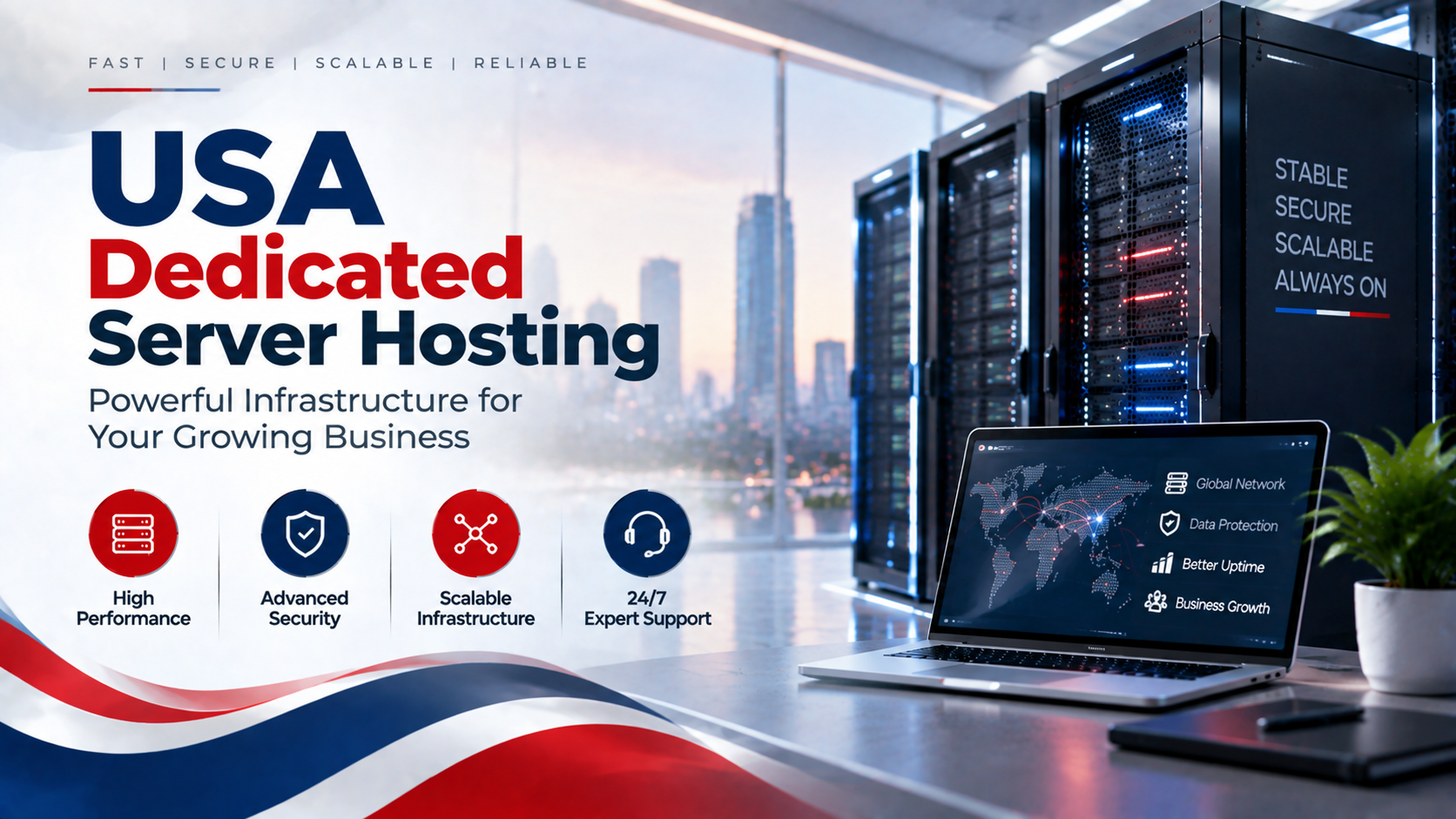 USA Dedicated Server Hosting: Enterprise Architecture, Equinix Ashburn Peering, and Continental Transit