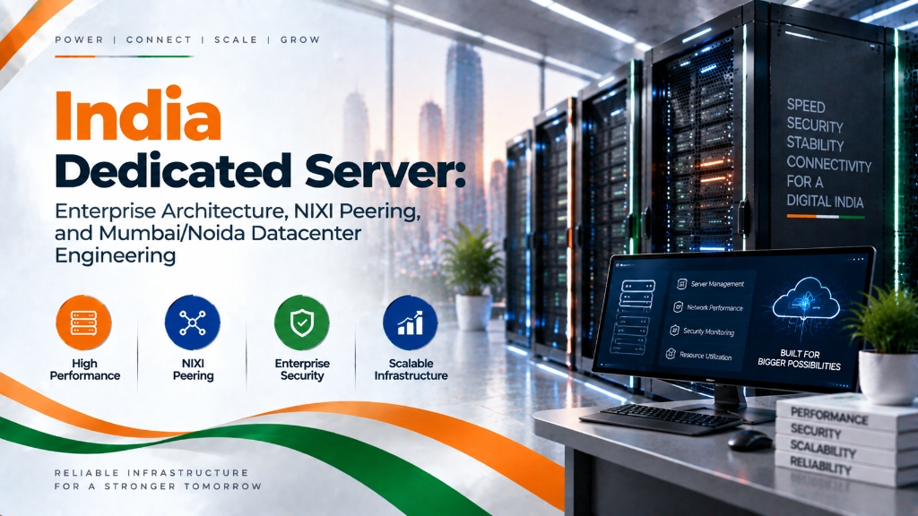 India Dedicated Server: Enterprise Architecture, NIXI Peering, and Mumbai/Noida Datacenter Engineering