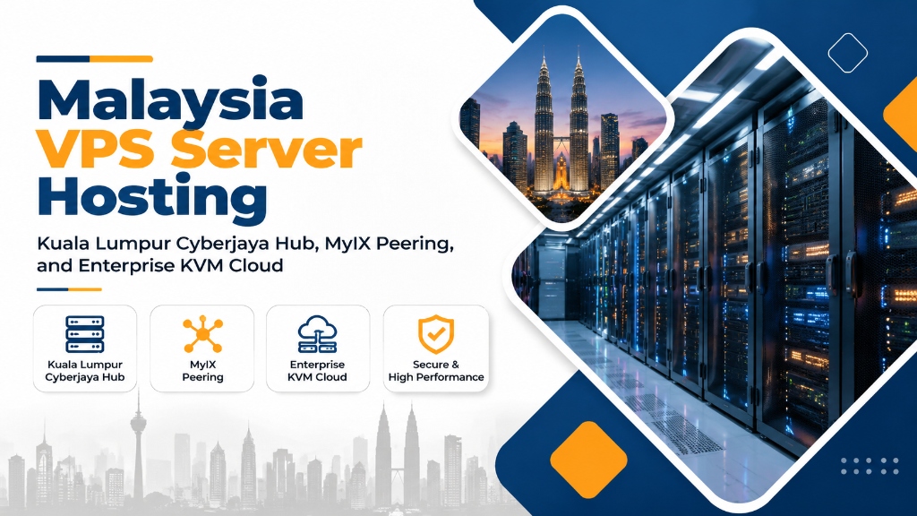 Malaysia VPS Server Hosting: Kuala Lumpur Cyberjaya Hub, MyIX Peering, and Enterprise KVM Cloud