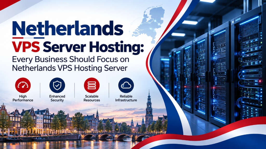 Netherlands VPS Server Hosting: Every Business Should Focus on Netherlands VPS Hosting Server