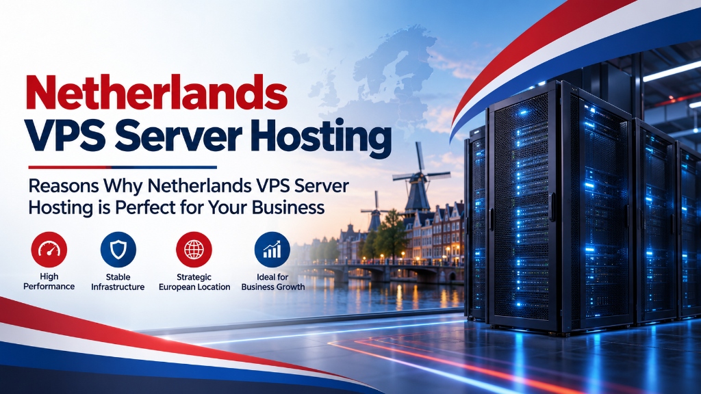 Netherlands VPS Server Hosting: Reasons Why Netherlands VPS Server Hosting is Perfect for Your Business