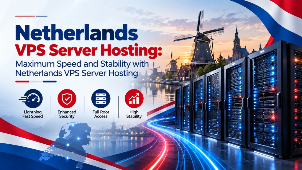 Netherlands VPS Server Hosting: Maximum Speed and Stability with Netherlands VPS Server Hosting