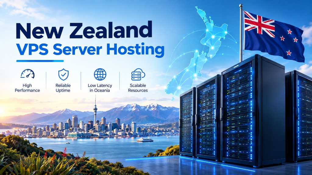 New Zealand VPS Server Hosting