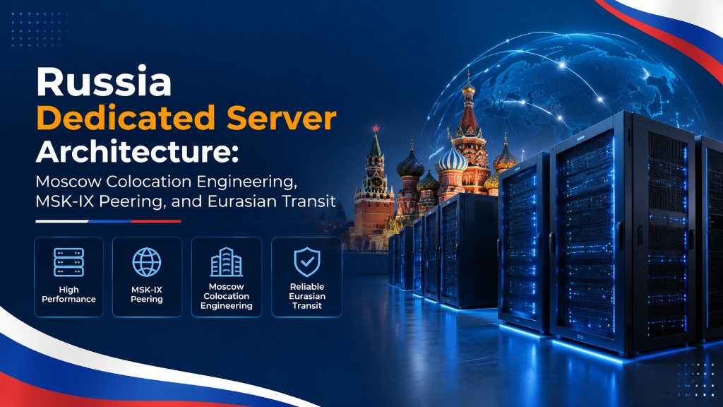Russia Dedicated Server Architecture: Moscow Colocation Engineering, MSK-IX Peering, and Eurasian Transit