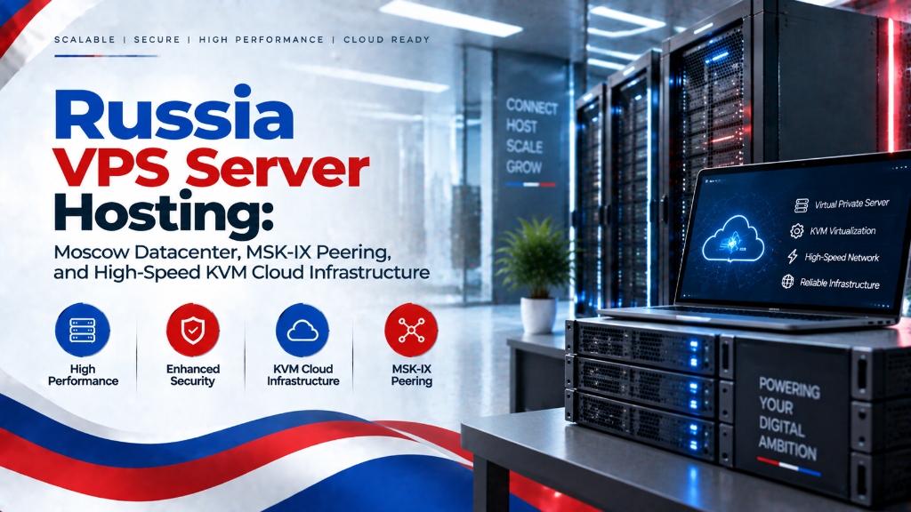 Russia VPS Server Hosting: Moscow Datacenter, MSK-IX Peering, and High-Speed KVM Cloud Infrastructure