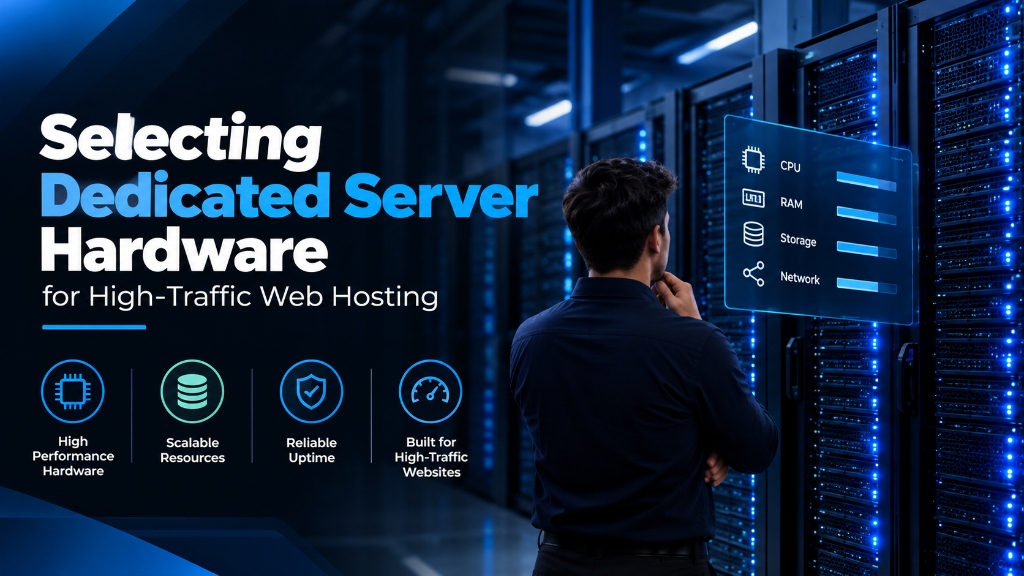 Selecting Dedicated Server Hardware for High-Traffic Web Hosting