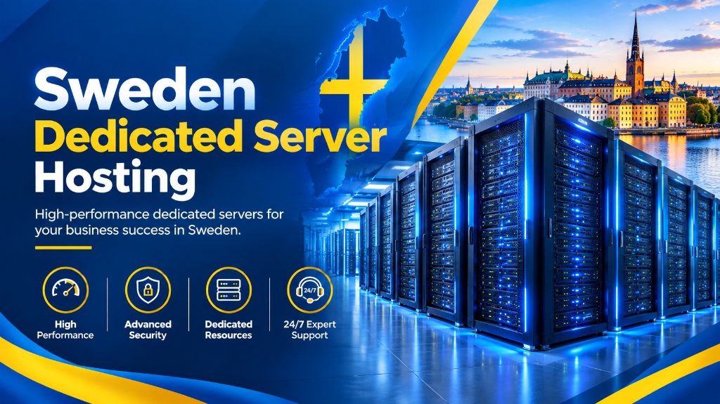 Sweden Dedicated Server Hosting Solutions | Onlive Infotech
