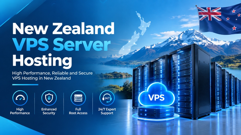 New Zealand VPS Server Hosting