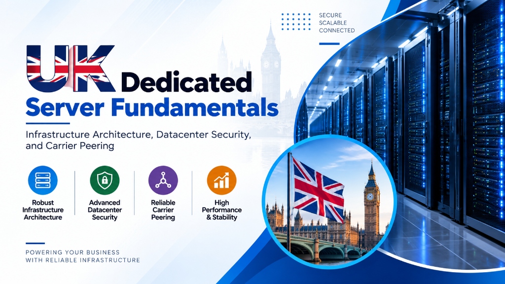 UK Dedicated Server Fundamentals: Infrastructure Architecture, Datacenter Security, and Carrier Peering