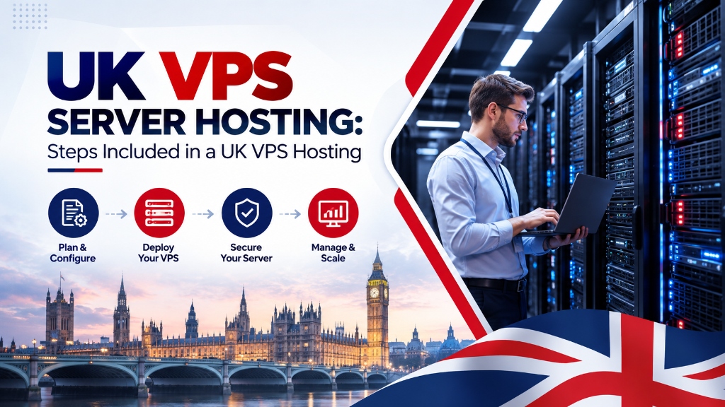 UK VPS Server Hosting: Steps Included in a UK VPS Hosting