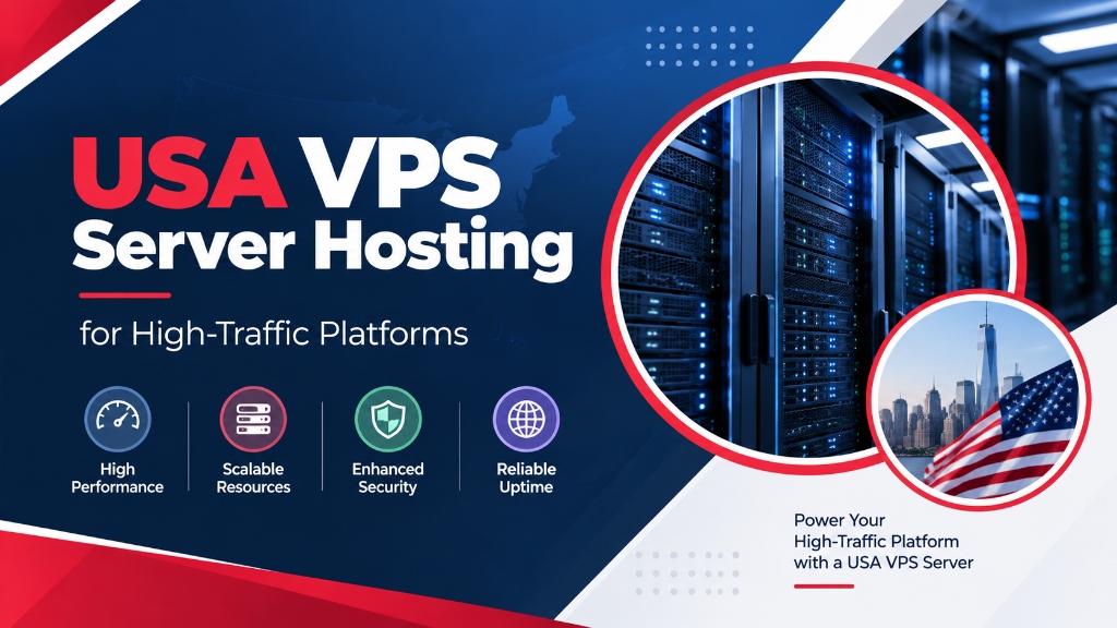 USA VPS Server Hosting for High-Traffic Platforms