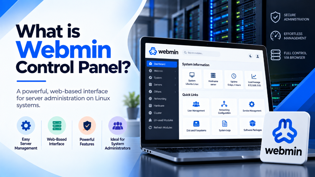What is Webmin Control Panel? Web-Based Server Administration Interface