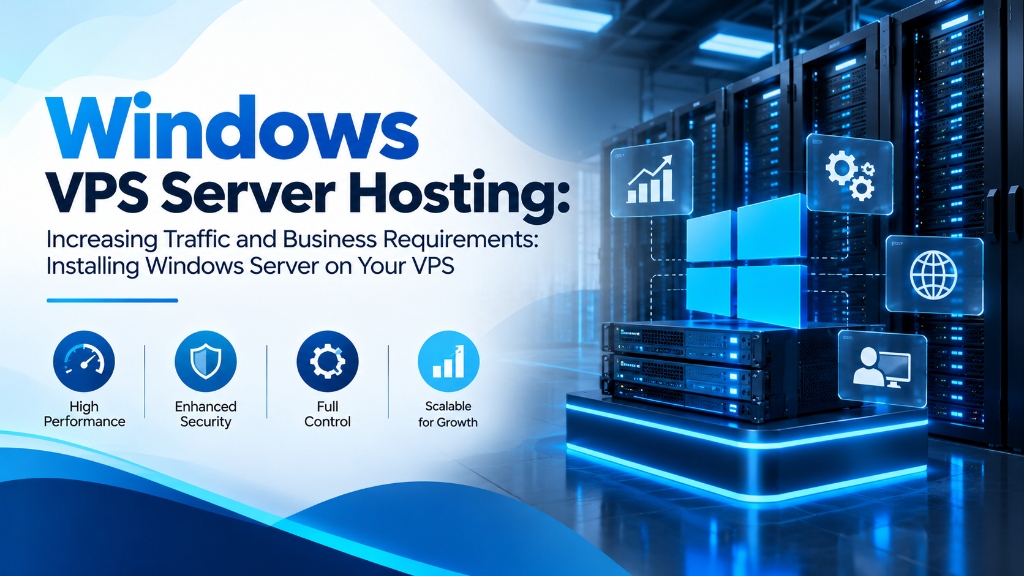 Windows VPS Server Hosting: Increasing Traffic and Business Requirements: Installing Windows Server on Your VPS