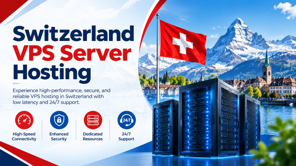 Switzerland VPS Server Hosting Solutions | Onlive Infotech