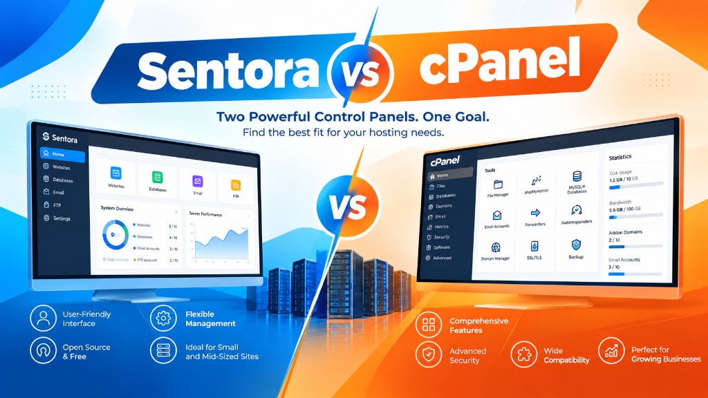 Sentora vs cPanel: Free Open-Source Control Panel Architecture | Onlive Infotech